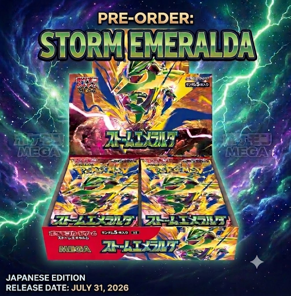 Storm Emeralda Booster Box (M6) "Pre Order" Coming Soon