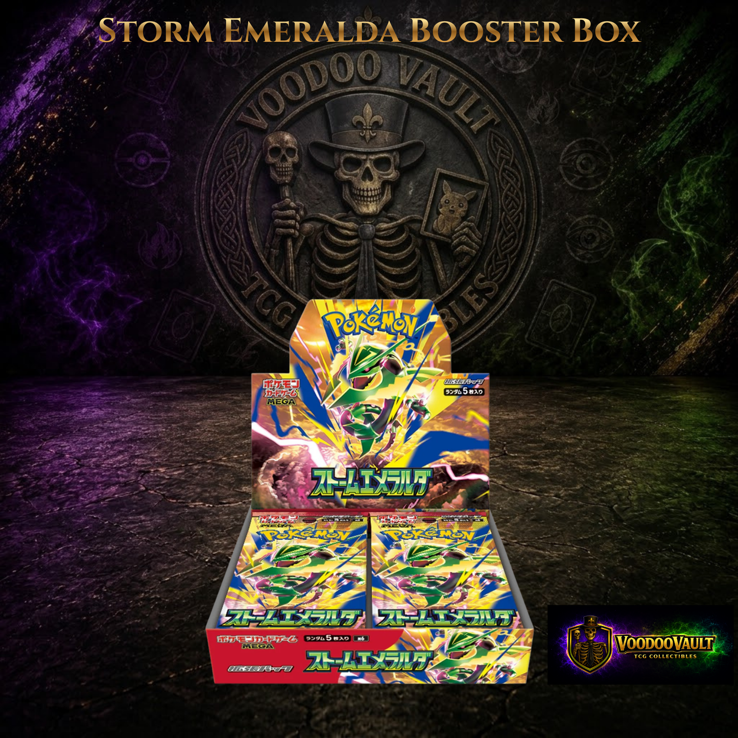 PRE ORDER - Storm Emeralda Booster Box